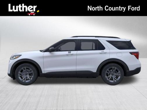Space White Metallic 2026 Ford Explorer Active