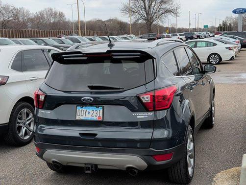Baltic Sea Green Metallic 2019 Ford Escape Titanium