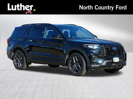 Agate Black Metallic 2026 Ford Explorer ST-Line