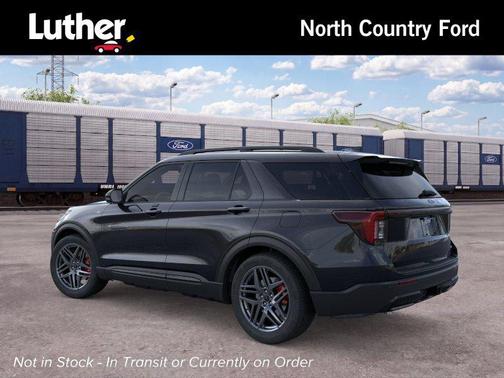 Agate Black Metallic 2026 Ford Explorer ST-Line