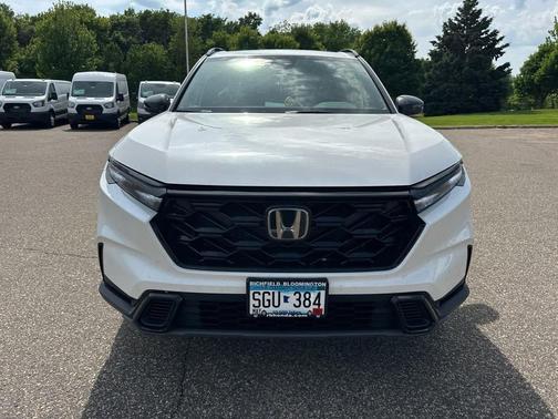 Platinum White Pearl 2025 Honda CR-V Hybrid Sport AWD