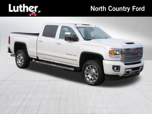 White Frost Tricoat 2019 GMC Sierra 2500 Denali