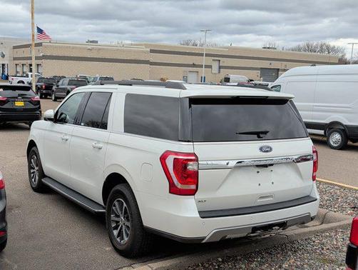 Star White Metallic Tri-Coat 2021 Ford Expedition Max XLT