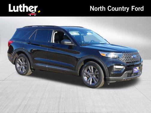 Agate Black Metallic 2022 Ford Explorer XLT