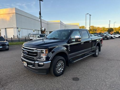 Antimatter Blue Metallic 2022 Ford F-250 Lariat