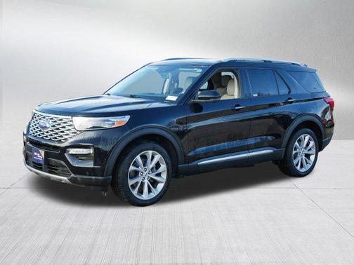 Agate Black Metallic 2023 Ford Explorer Platinum