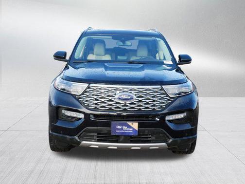 Agate Black Metallic 2023 Ford Explorer Platinum