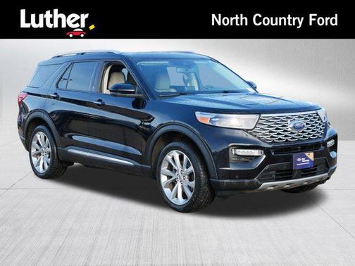 Agate Black Metallic 2023 Ford Explorer Platinum