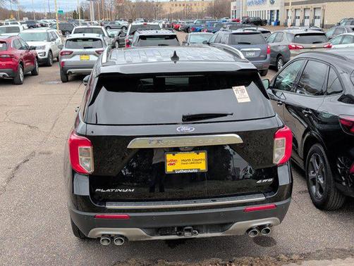 Agate Black Metallic 2023 Ford Explorer Platinum