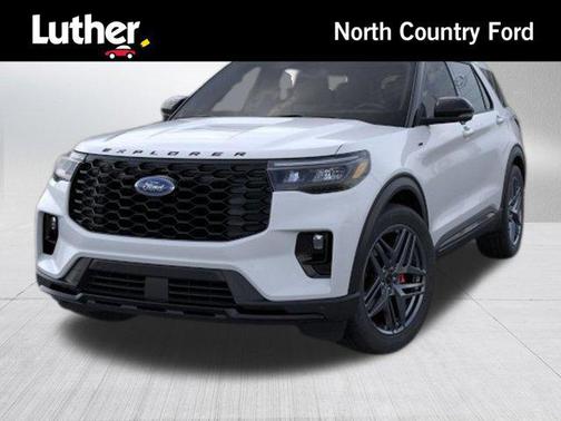 Space White Metallic 2026 Ford Explorer ST-Line