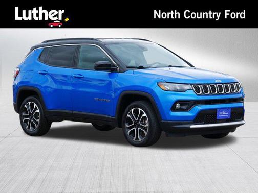 Hydro Blue Pearlcoat 2024 Jeep Compass Limited