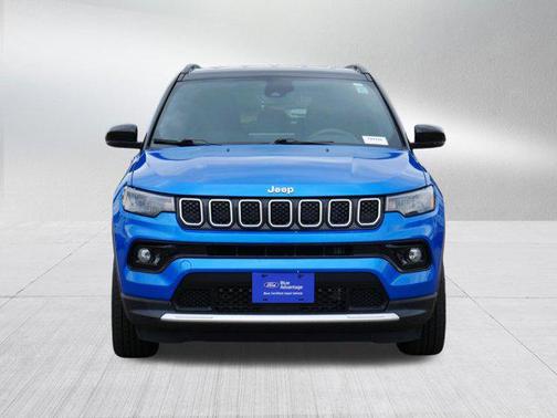 Hydro Blue Pearlcoat 2024 Jeep Compass Limited