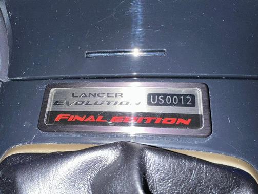 2015 Mitsubishi Lancer Evolution Final Edition