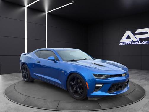 Blue 2017 Chevrolet Camaro 2SS