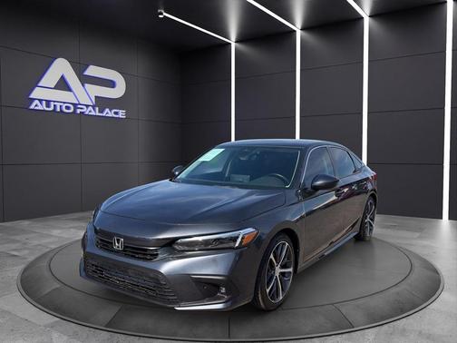 Gray 2024 Honda Civic Touring