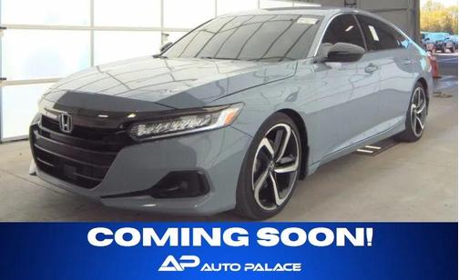 Gray 2021 Honda Accord Sport SE
