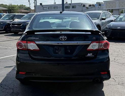 Black 2013 Toyota Corolla S