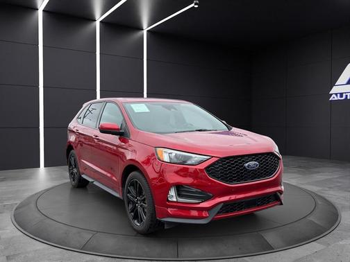 Red 2024 Ford Edge ST Line