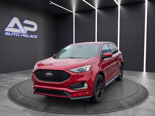 Red 2024 Ford Edge ST Line