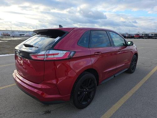Red 2024 Ford Edge ST Line