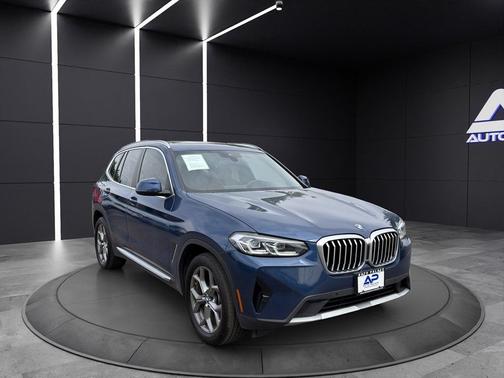 Blue 2022 BMW X3 xDrive30i