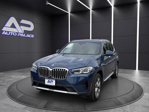 Blue 2022 BMW X3 xDrive30i