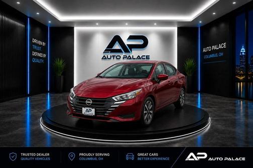 Scarlet Ember 2025 Nissan Versa 1.6 SV