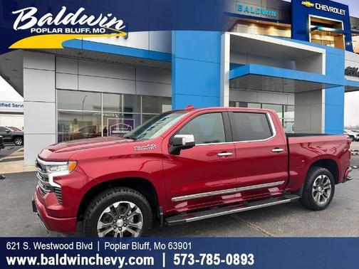 Radiant Red 2023 Chevrolet Silverado 1500 High Country