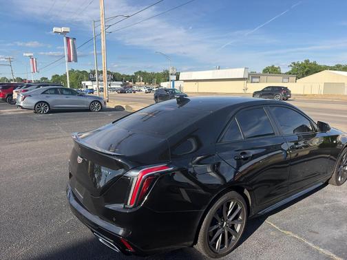 Black Raven 2025 Cadillac CT4 Sport