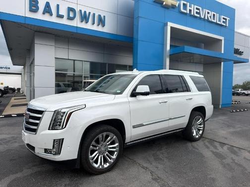 Crystal White Tri-Coat 2017 Cadillac Escalade Premium Luxury