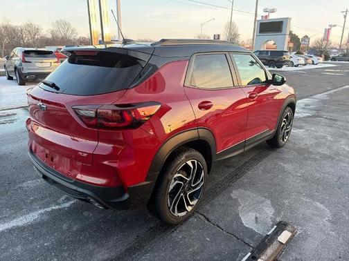 Red 2026 Chevrolet Trailblazer RS