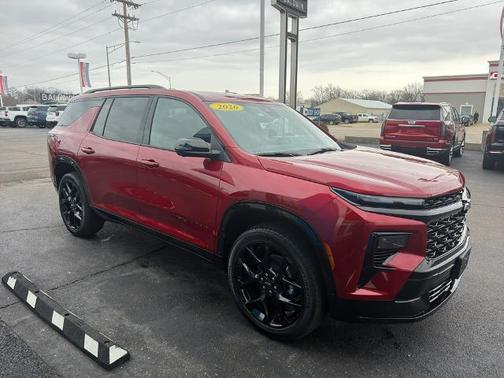 Radiant Red 2026 Chevrolet Traverse RS