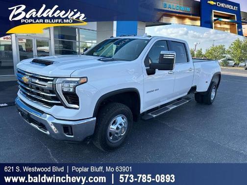Summit White 2024 Chevrolet Silverado 3500 LTZ