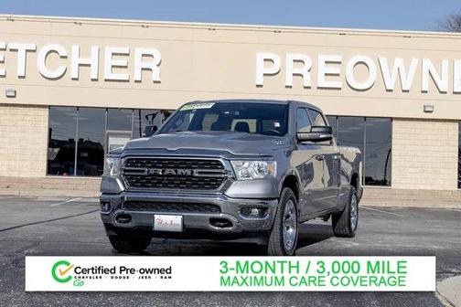 2022 RAM 1500 Big Horn Crew Cab 4x4 64' Box