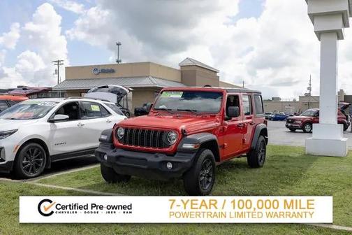 2024 Jeep Wrangler 4-Door Sport S 4x4