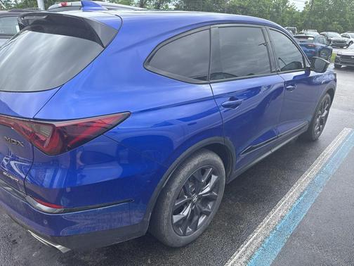 Apex Blue Pearl 2022 Acura MDX A-Spec Package