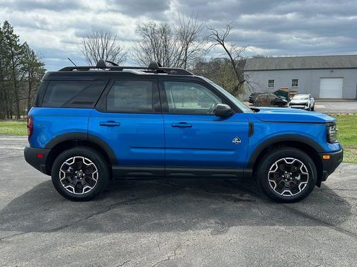 Blue Metallic 2025 Ford Bronco Sport Outer Banks