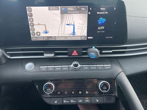 Abyss Black 2024 Hyundai ELANTRA SEL