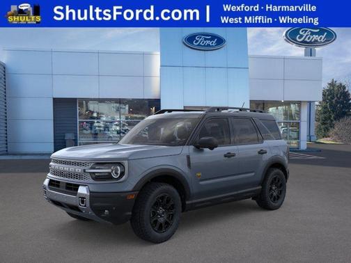 Azure Gray Metallic 2025 Ford Bronco Sport Badlands