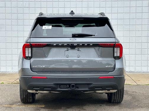 Gray 2026 Ford Explorer Active