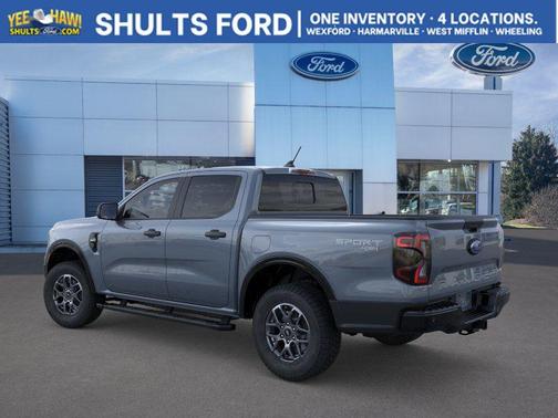 Azure Gray Metallic 2025 Ford Ranger XLT