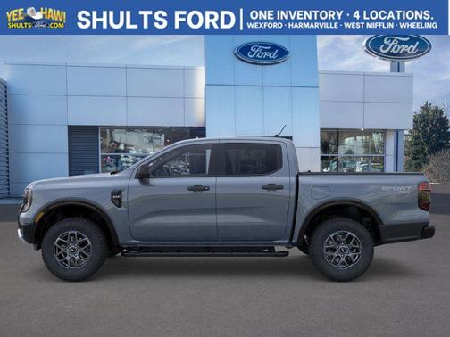 Azure Gray Metallic 2025 Ford Ranger XLT