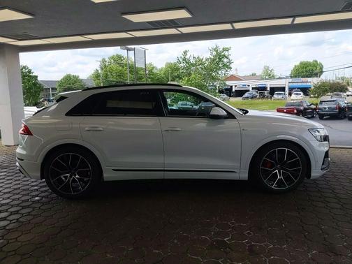 Carrara White 2023 Audi Q8 55 Prestige