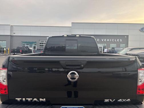 Magnetic Black 2017 Nissan Titan SV