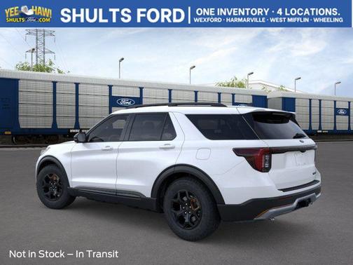 Star White Metallic Tri-Coat 2026 Ford Explorer Tremor