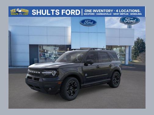 Shadow Black 2025 Ford Bronco Sport Outer Banks