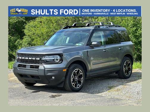 Gray Metallic 2025 Ford Bronco Sport Outer Banks