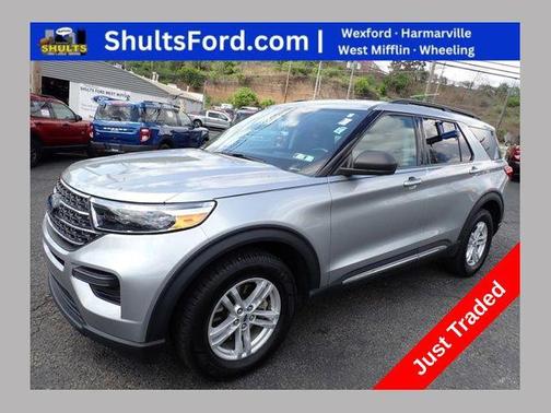 ICONIC SILVER METALLIC 2022 Ford Explorer XLT