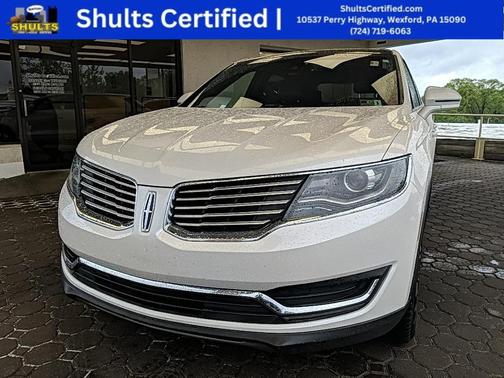 White Platinum Clearcoat Metallic 2018 Lincoln MKX Reserve