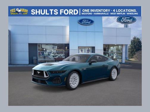 Blue 2026 Ford Mustang GT Premium